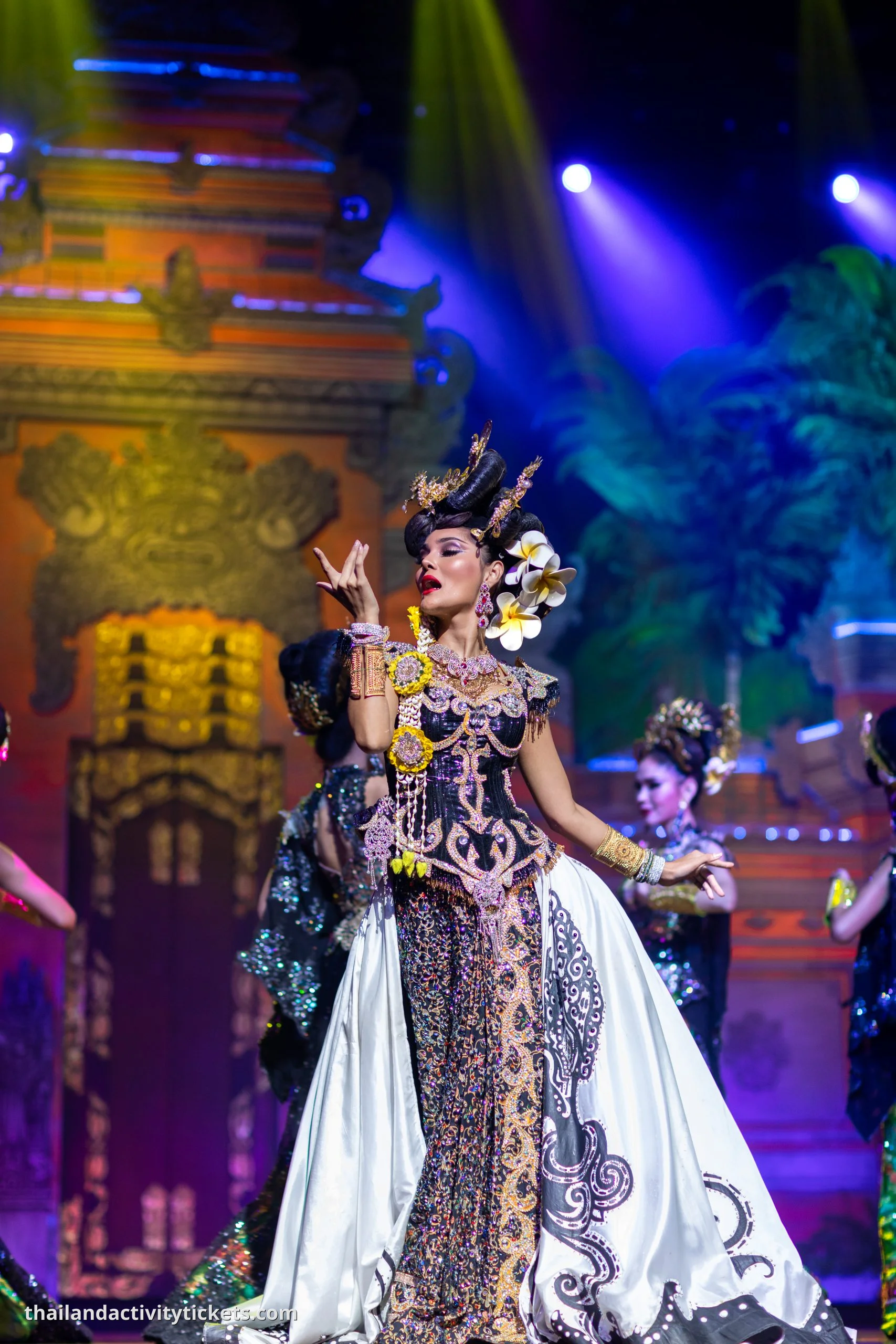 Ladyboy cabaret show Pattaya top nighttime attraction at Alcazar