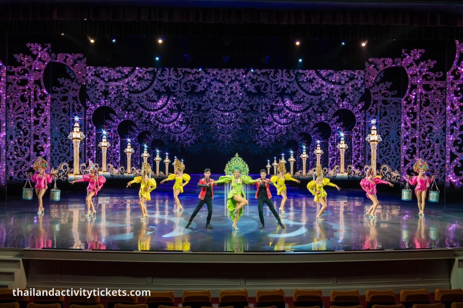 International dance performance Colosseum cabaret Pattaya
