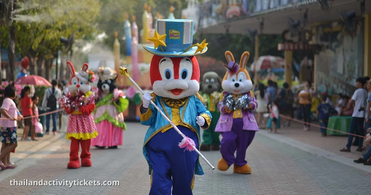 Dream World Bangkok garden and fantasy zone
