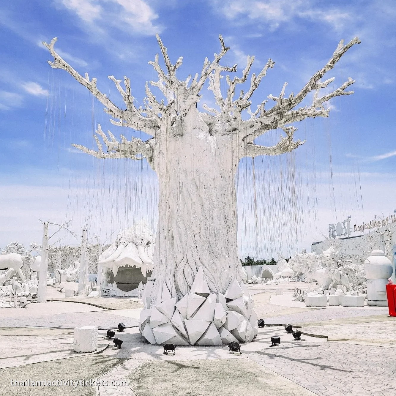 Ice slides at Frost Magical Ice of Siam Pattaya indoor park