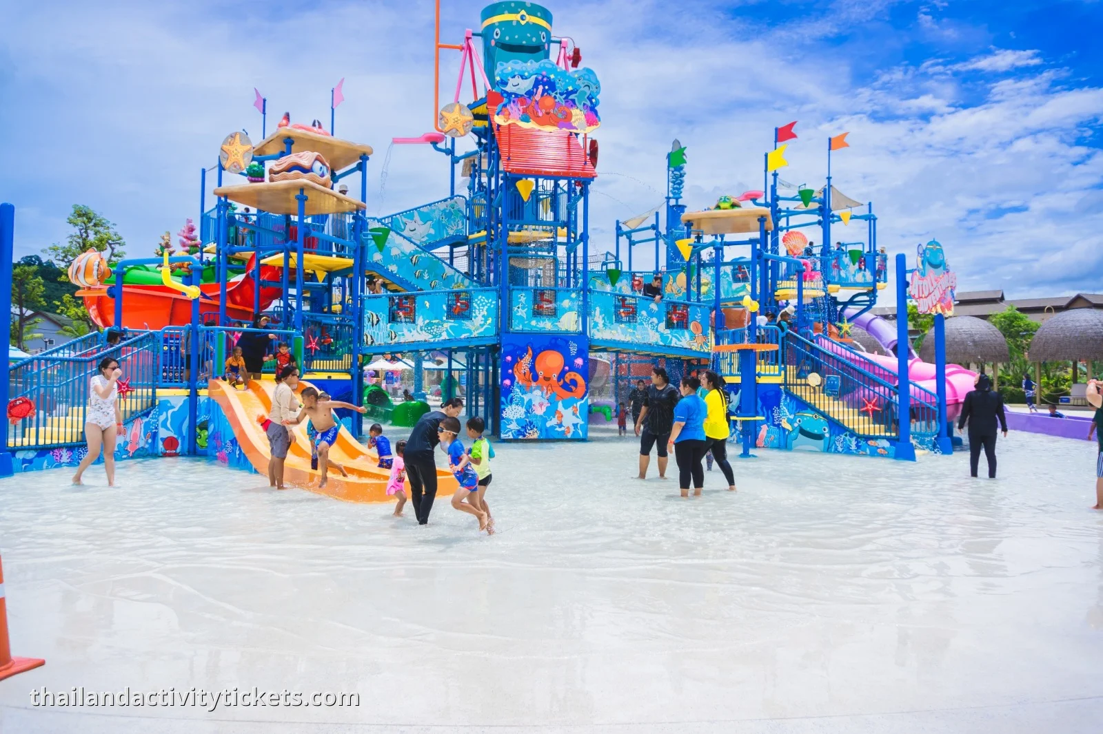 Angels’ Slides' at Andamanda Phuket: Thailand's first dueling Master Blaster water coaster