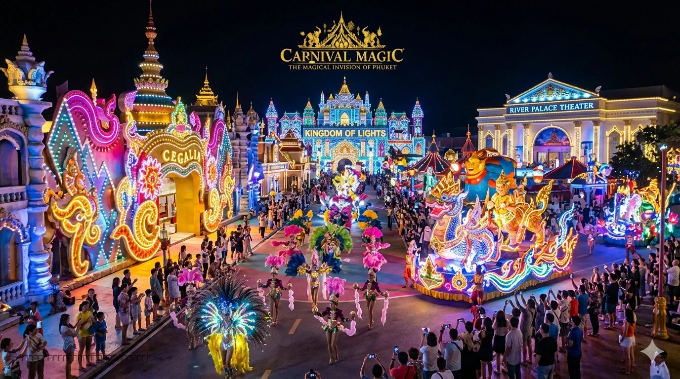 Bird of Paradise Buffet Restaurant dining hall at Carnival Magic Phuket