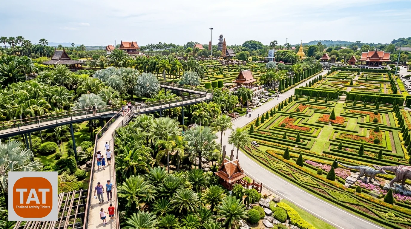 Nong Nooch Tropical Garden Pattaya botanical garden and cultural attraction