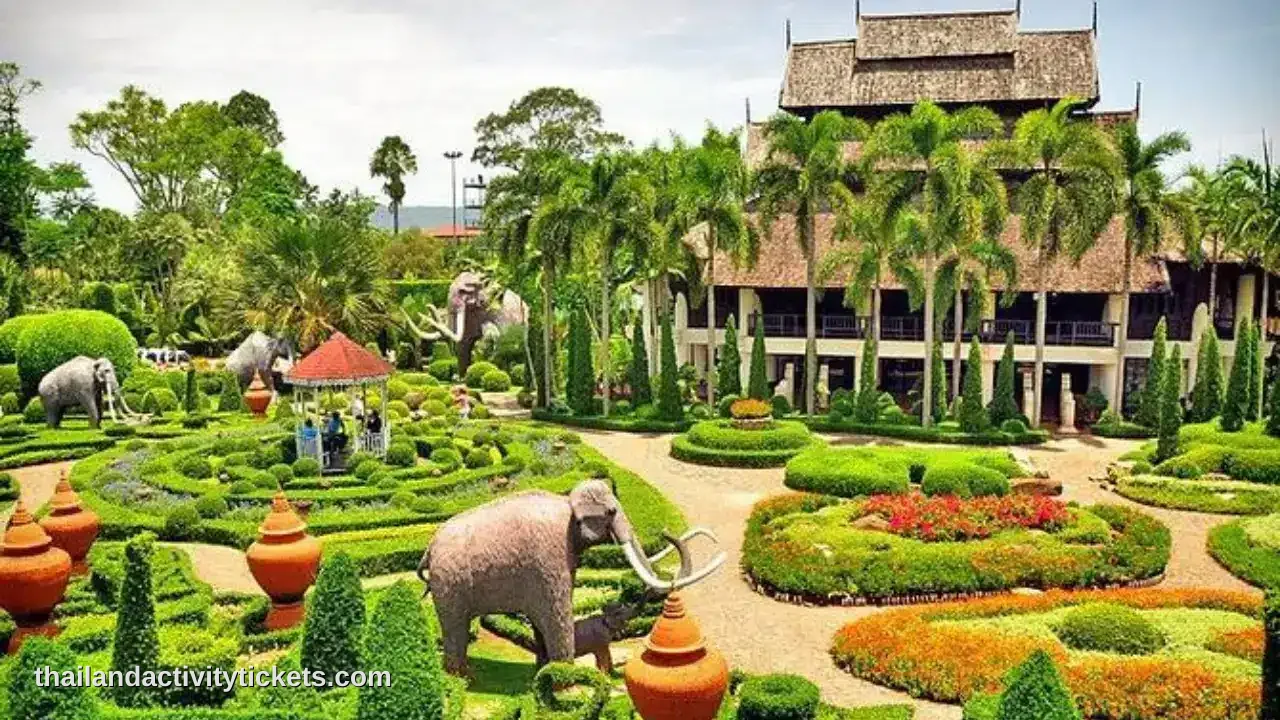 nong nooch garden pattaya thailand botanical garden attraction