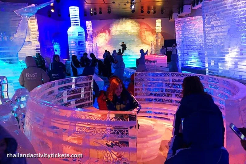 Pattaya indoor ice park Frost Magical Ice of Siam