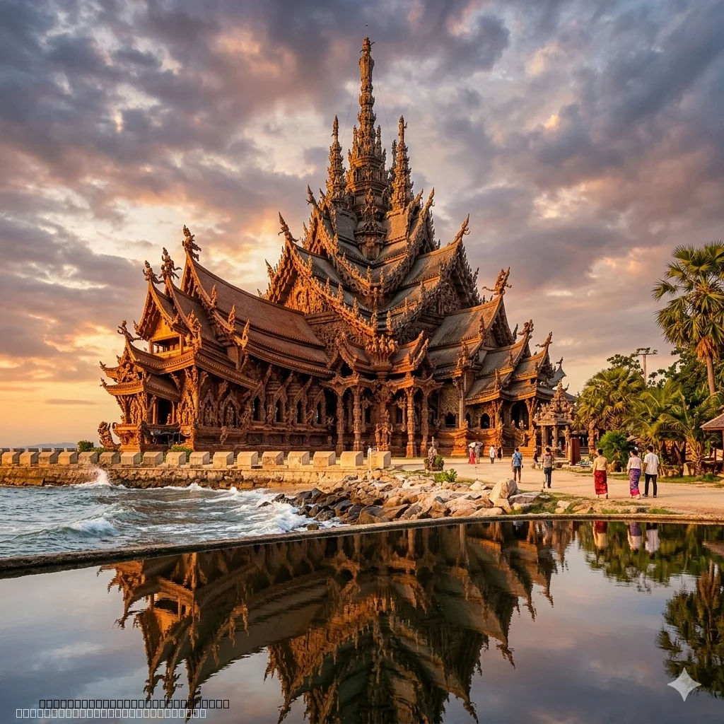 Sanctuary of Truth Pattaya Tickets – Wooden Temple Experience