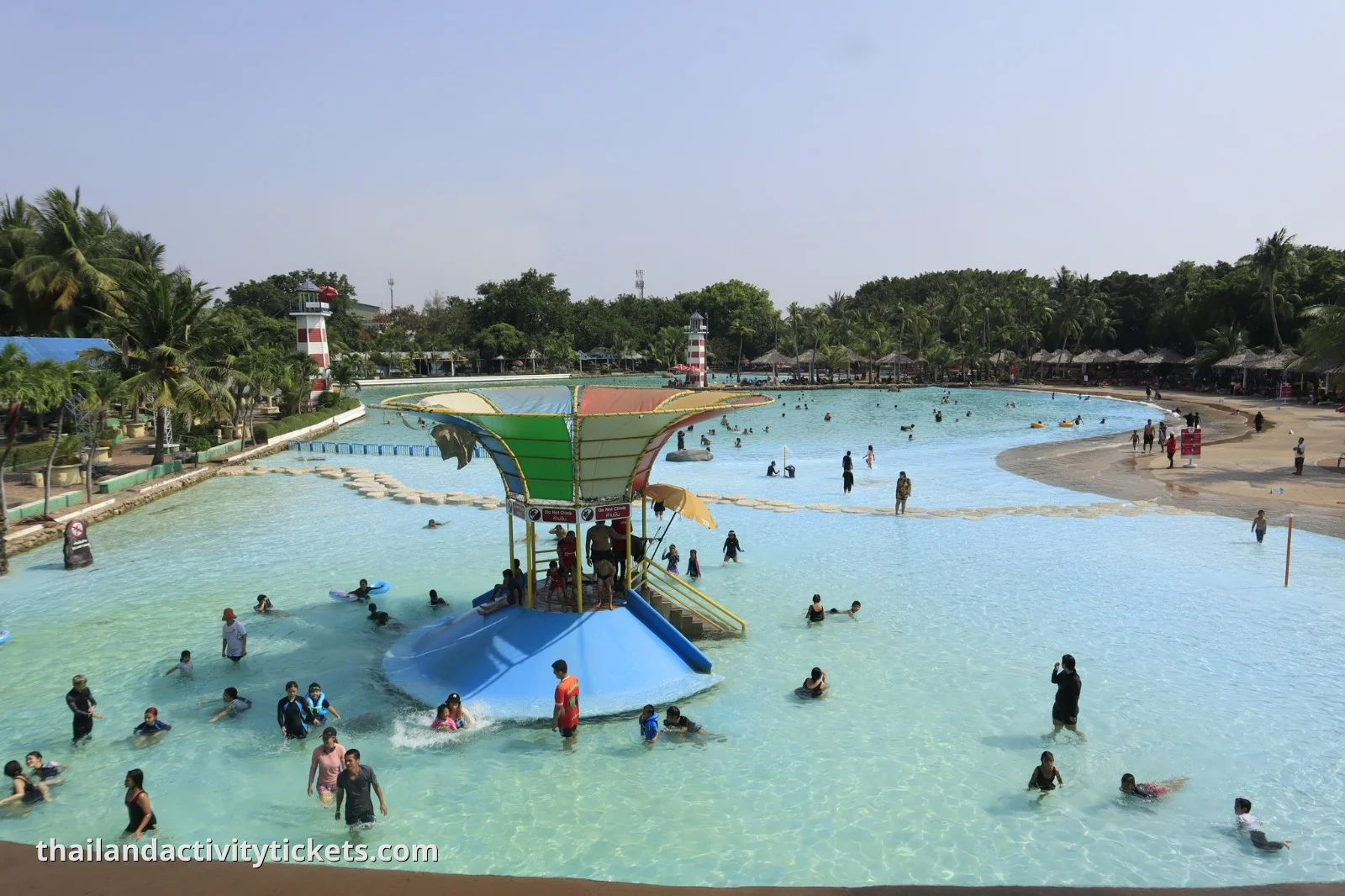 Theme park zones and rides Siam Amazing Park Bangkok