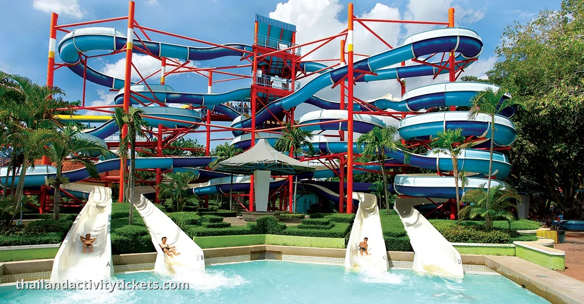 largest wave pool Siam Amazing Park Bangkok