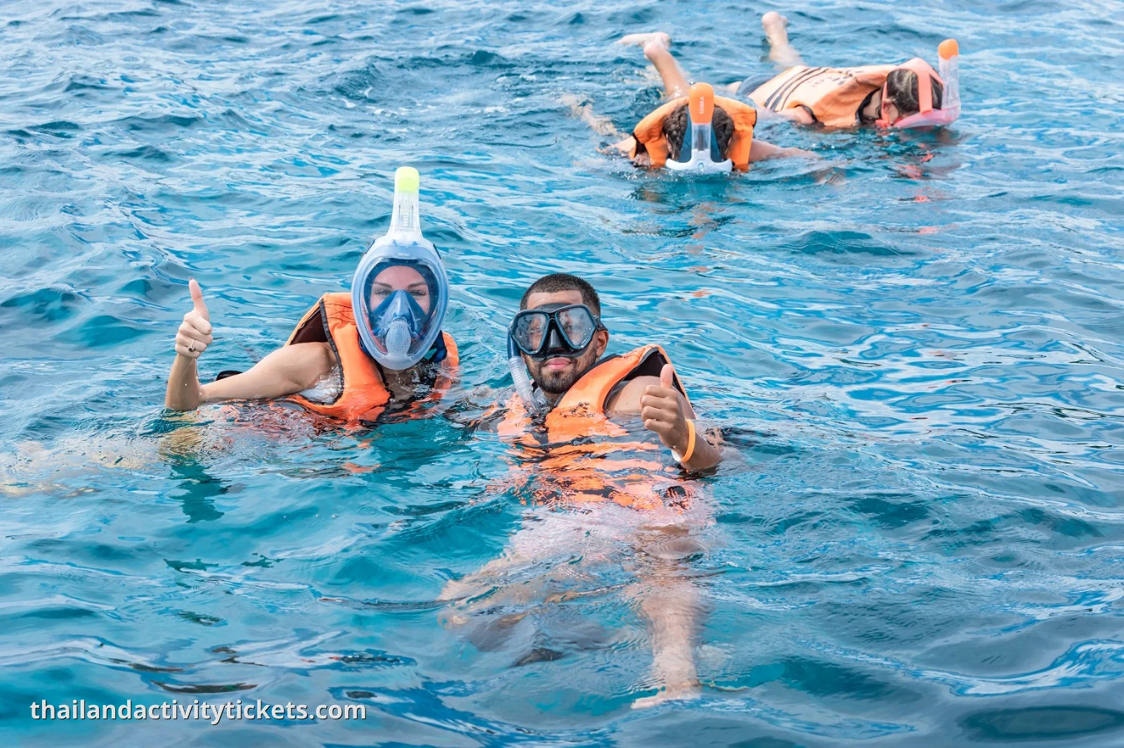 Snorkeling Phi Phi Islands Phuket clear water marine life