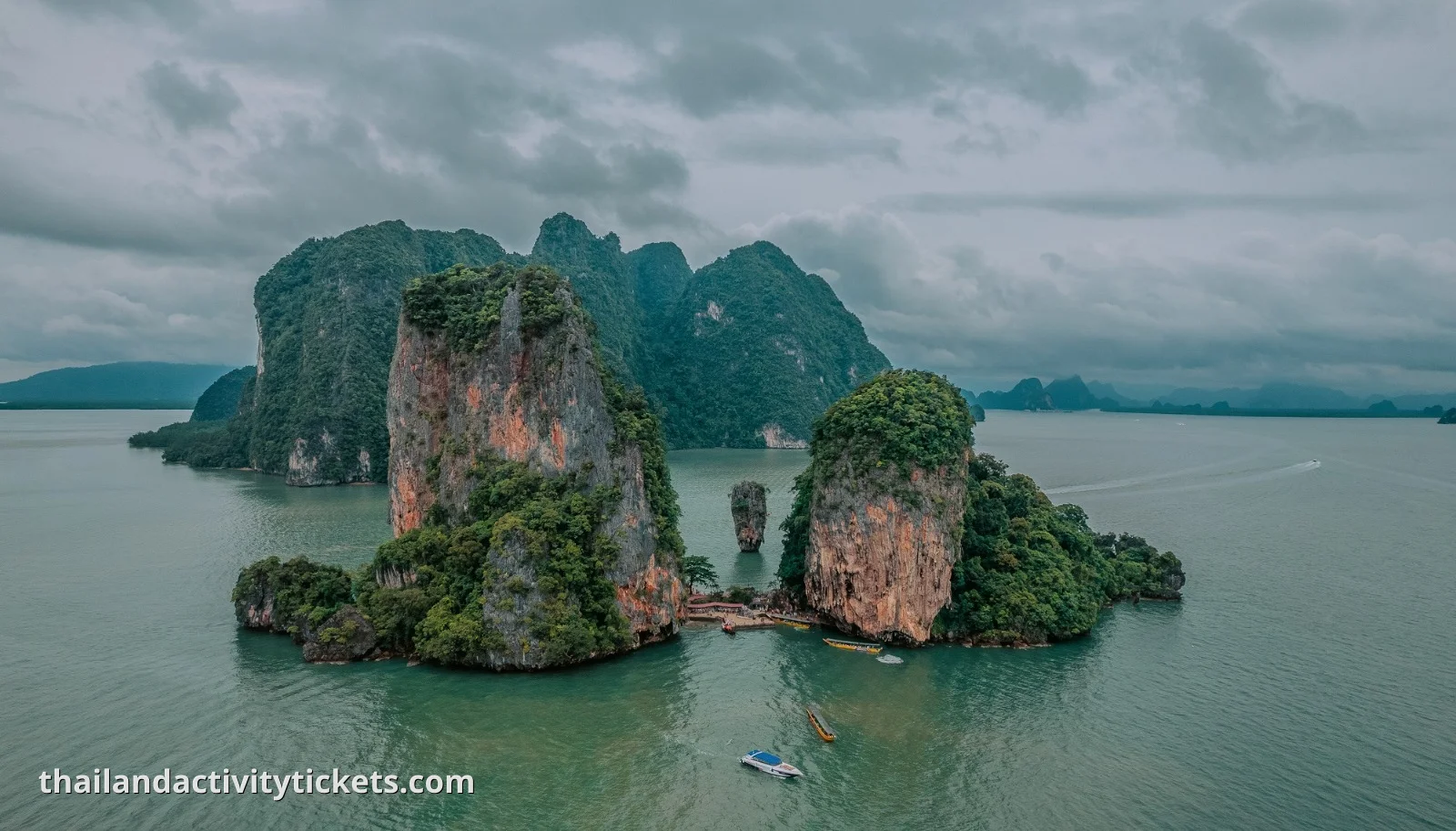 Limestone karsts Phang Nga Bay island tour Phuket