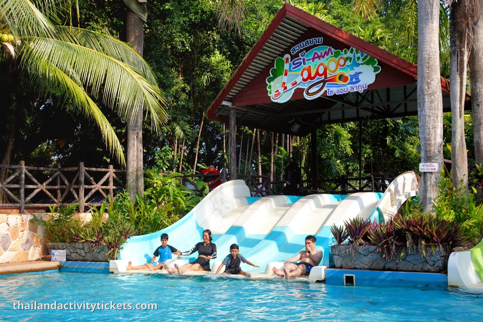 Water World water slides Siam Amazing Park