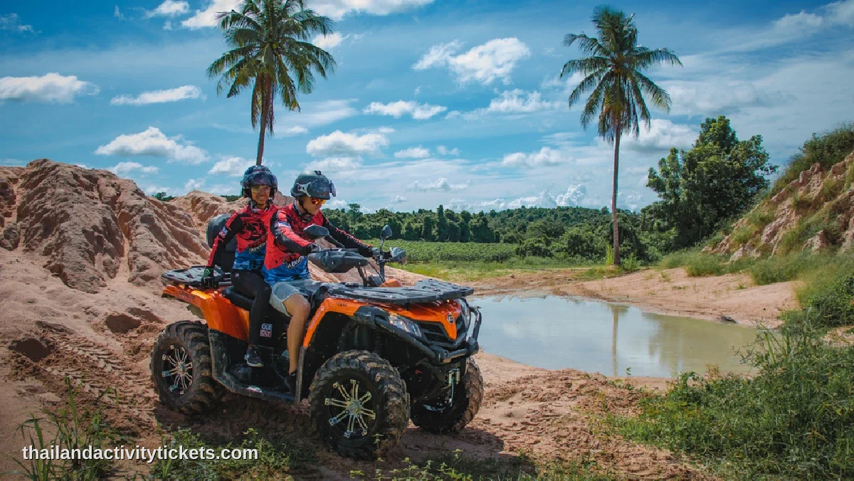 ATV experienced rider 34 km track Pattaya extreme off road adventure Thailand