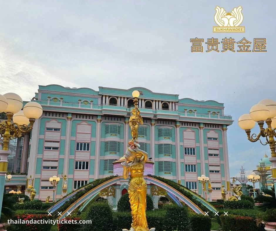 luxury mansion interior Baan Sukhawadee Pattaya Thailand