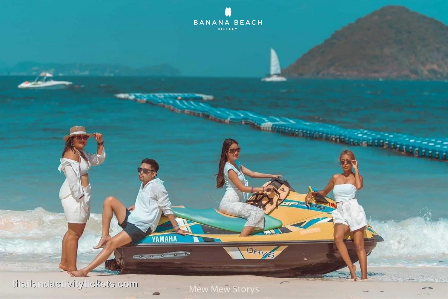 Sunset view at Banana Beach Phuket Thailand