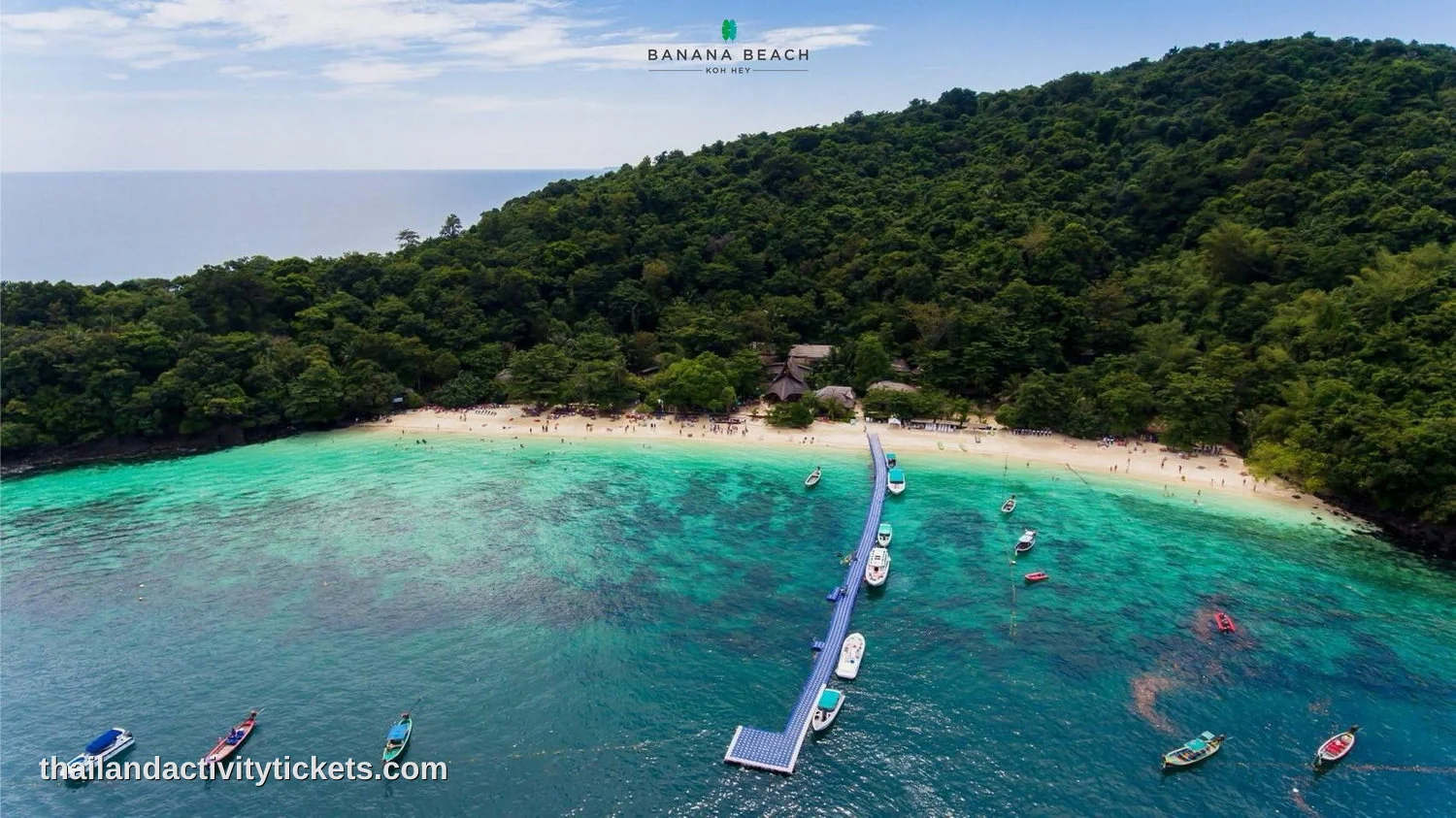 Banana Beach Phuket speedboat tour arrival at Koh Hey