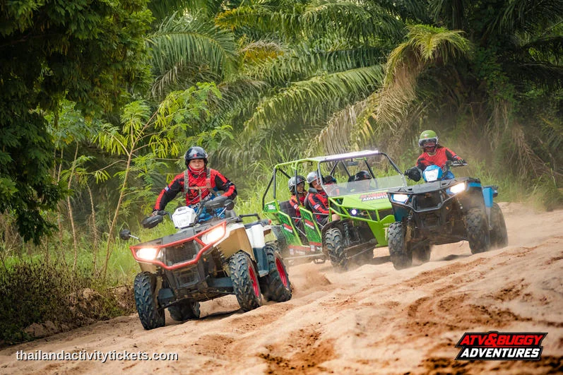 experienced buggy 4 seater 34 km Pattaya off road adventure group driving experience