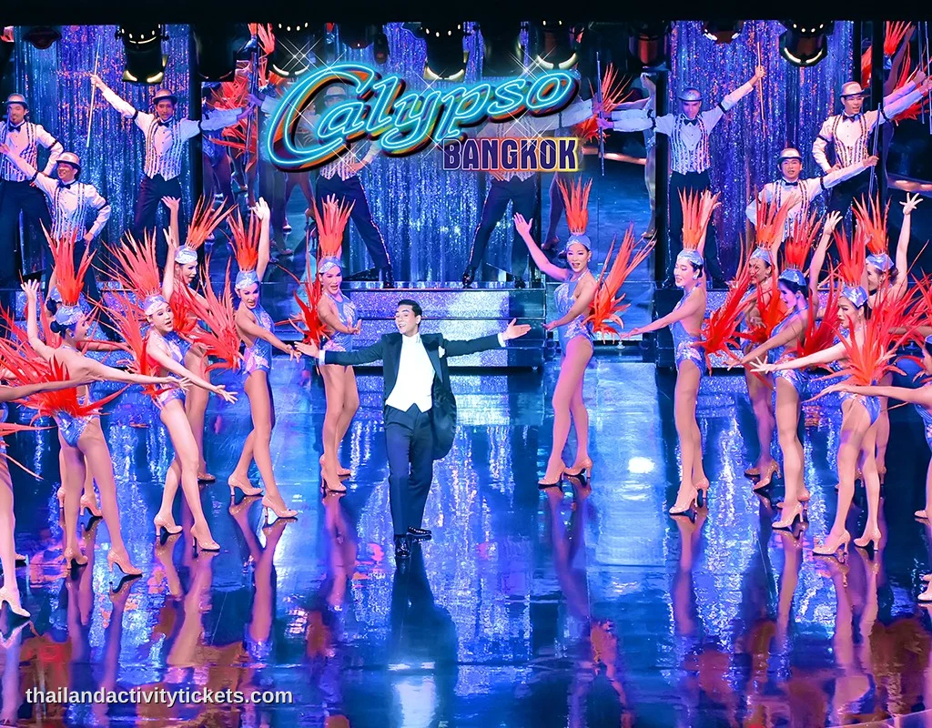 Calypso Cabaret Show stage performance at Asiatique Bangkok
