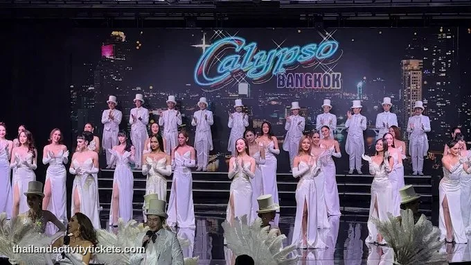 Night entertainment show at Calypso Cabaret Asiatique Bangkok