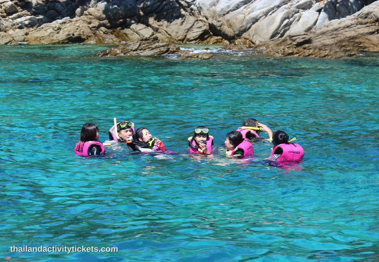 Snorkeling experience at Coral Island Phuket