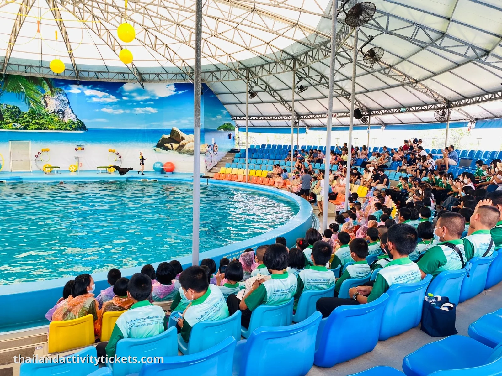 Dolphins Bay Phuket VIP seating view