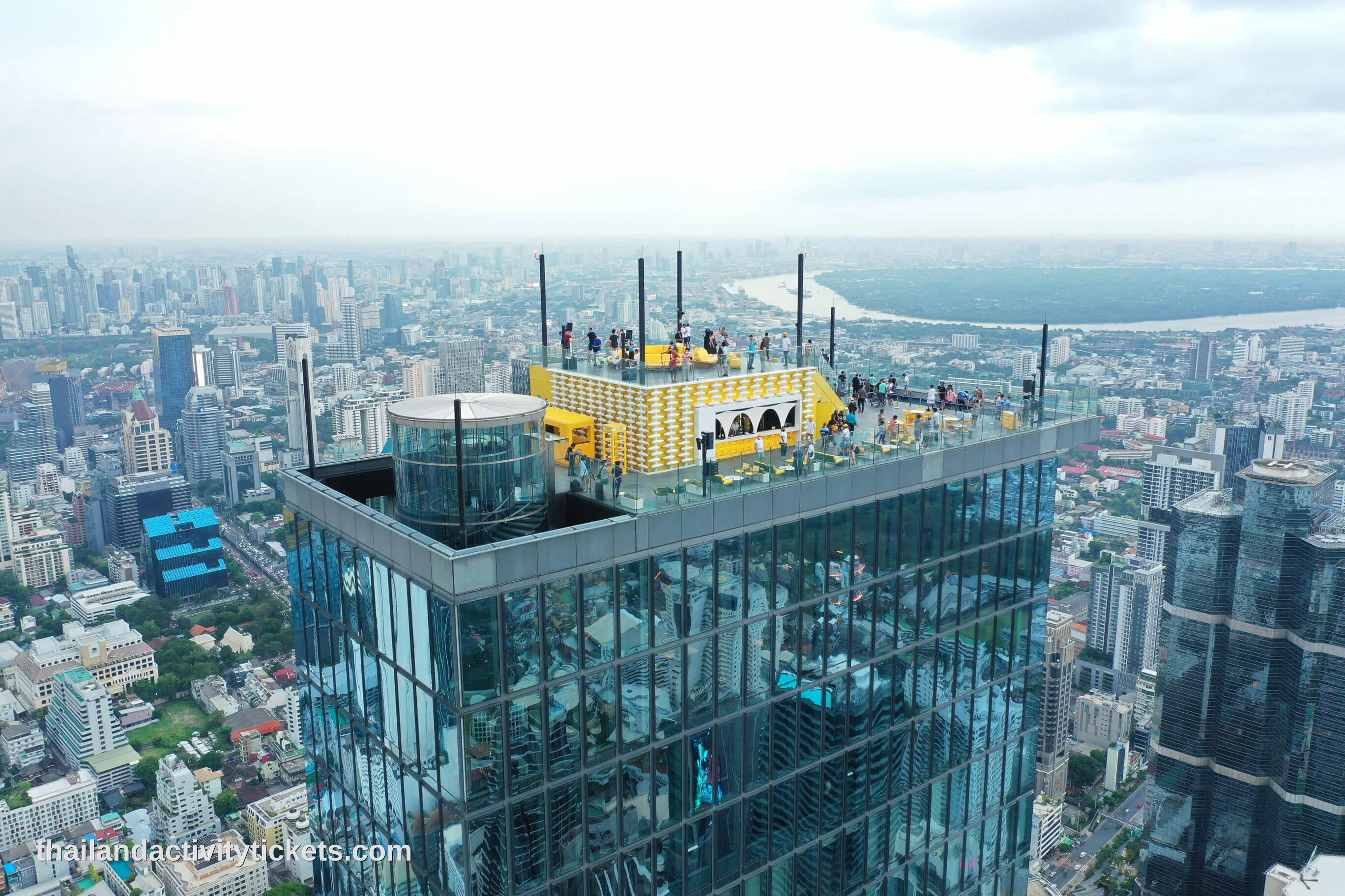 Rooftop experience at King Power Mahanakhon Bangkok