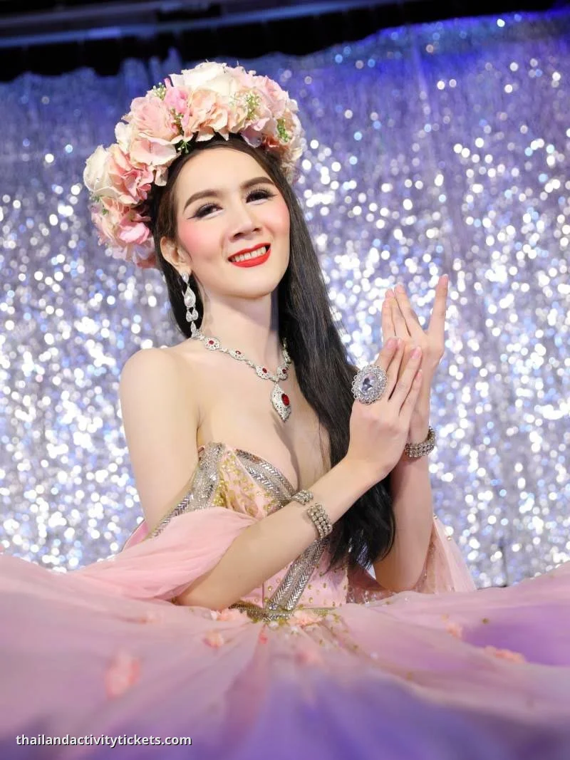 Ao Nang cabaret show performers in themed outfits