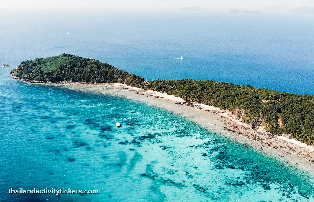 Tropical beach view at Maiton Island Phuket