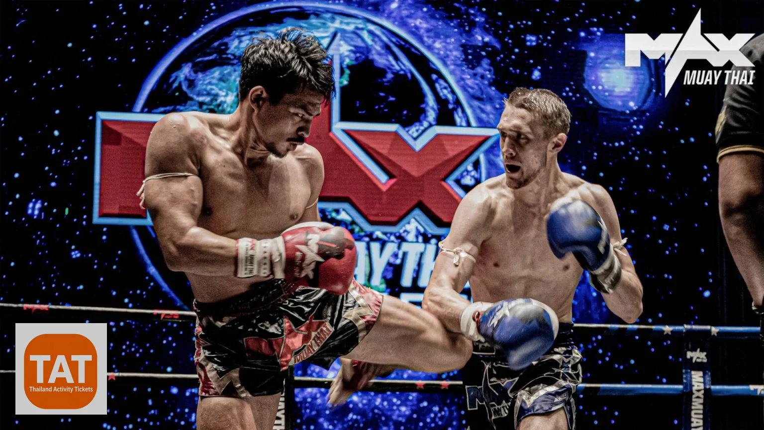 Crowd atmosphere during Muay Thai fight night in Pattaya