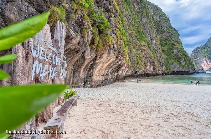 Maya Bay sightseeing by premium catamaran