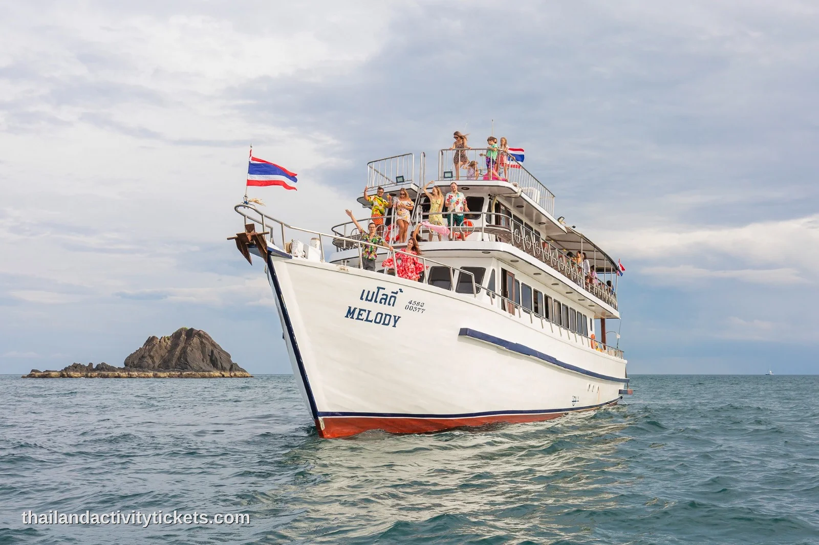 Melody cruise sailing in Andaman Sea Phuket