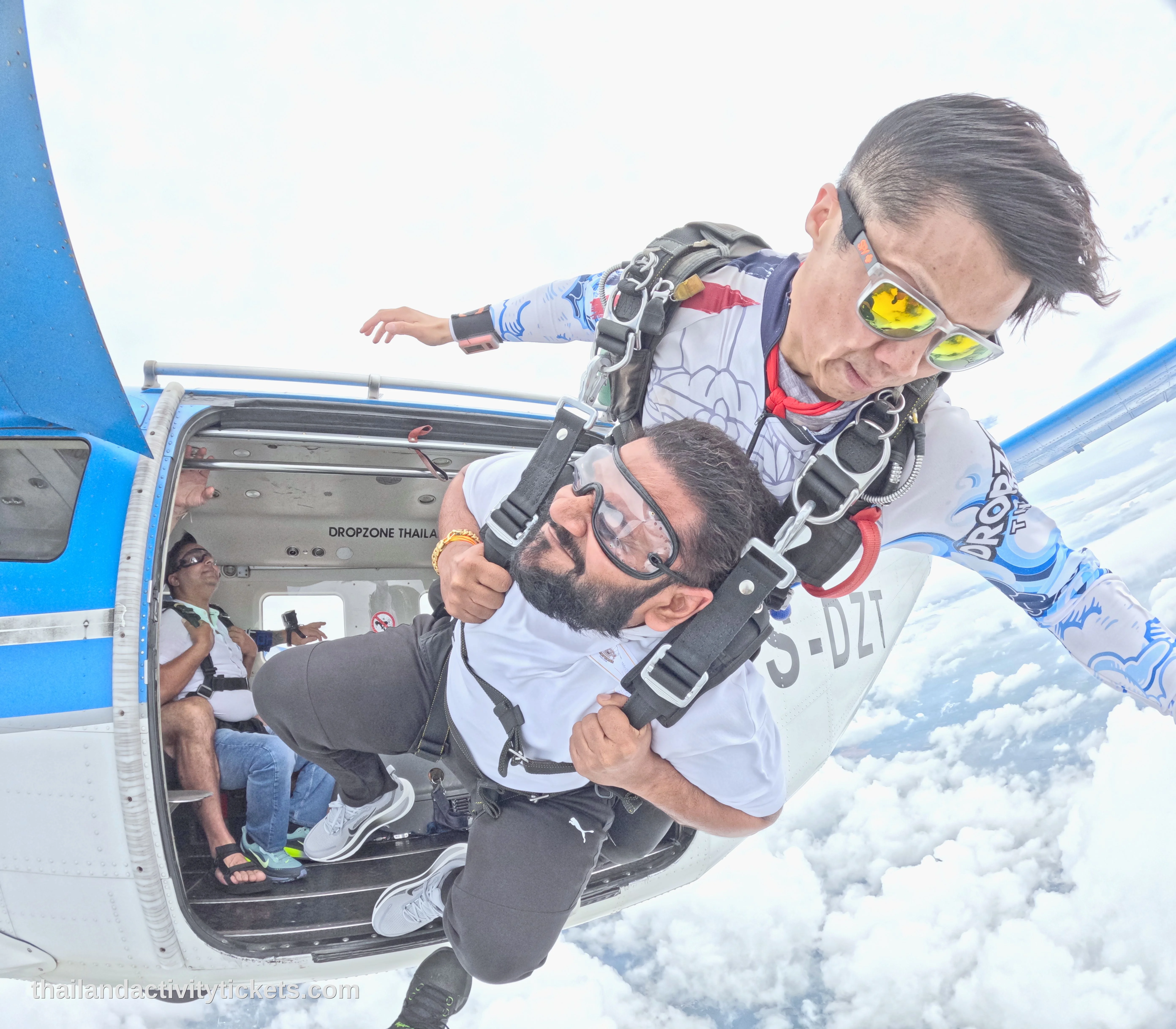 Jump aircraft at the closest skydiving to Bangkok airfield drop zone
