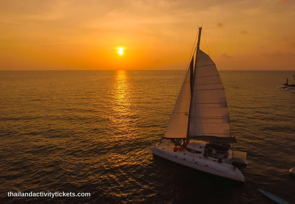 Luxury catamaran sunset tour in Phuket