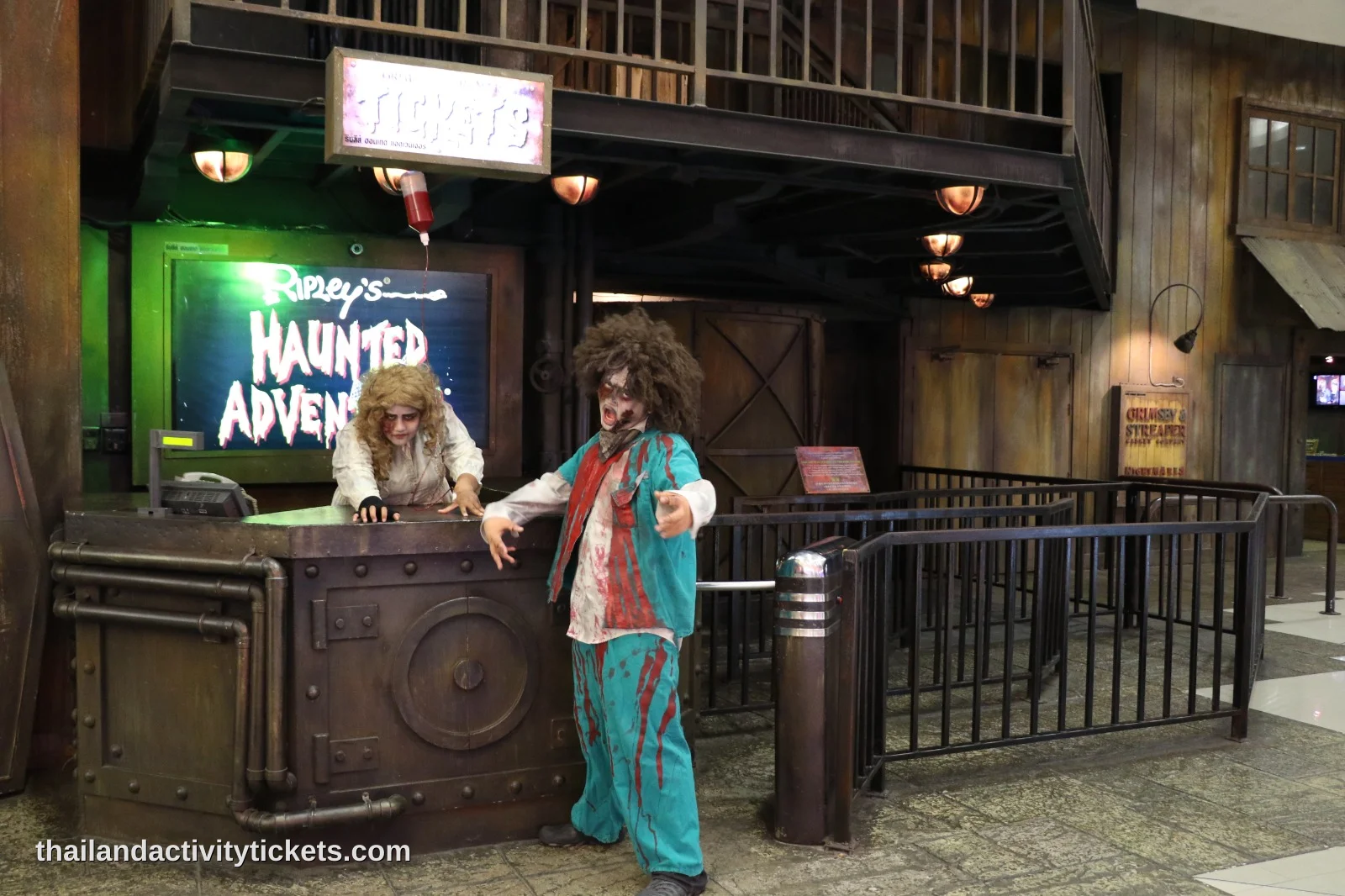 Haunted Adventure attraction at Ripley’s Pattaya indoor experience in Pattaya