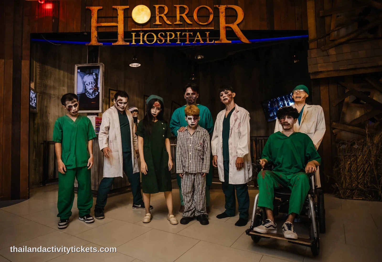 Horror Hospital haunted walkthrough experience at Ripley’s Believe It or Not Pattaya Thailand