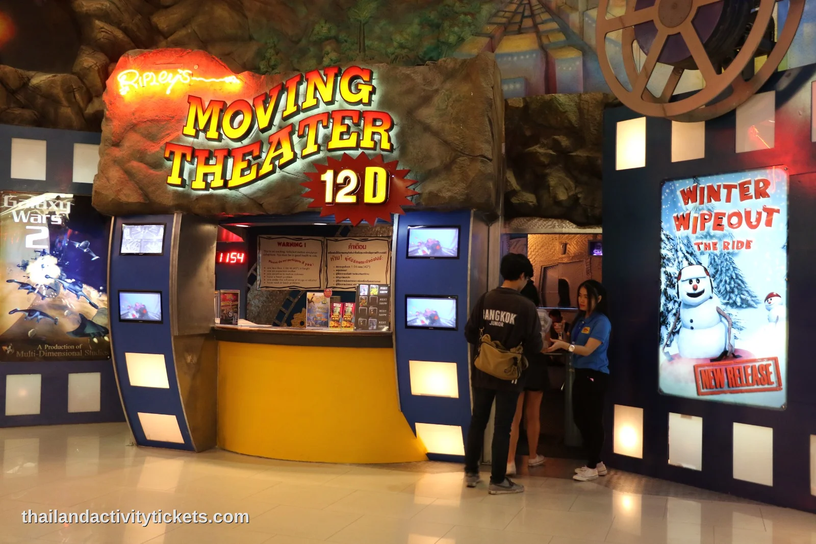 9D Moving Theater ride at Ripley’s Pattaya with immersive motion and visual effects