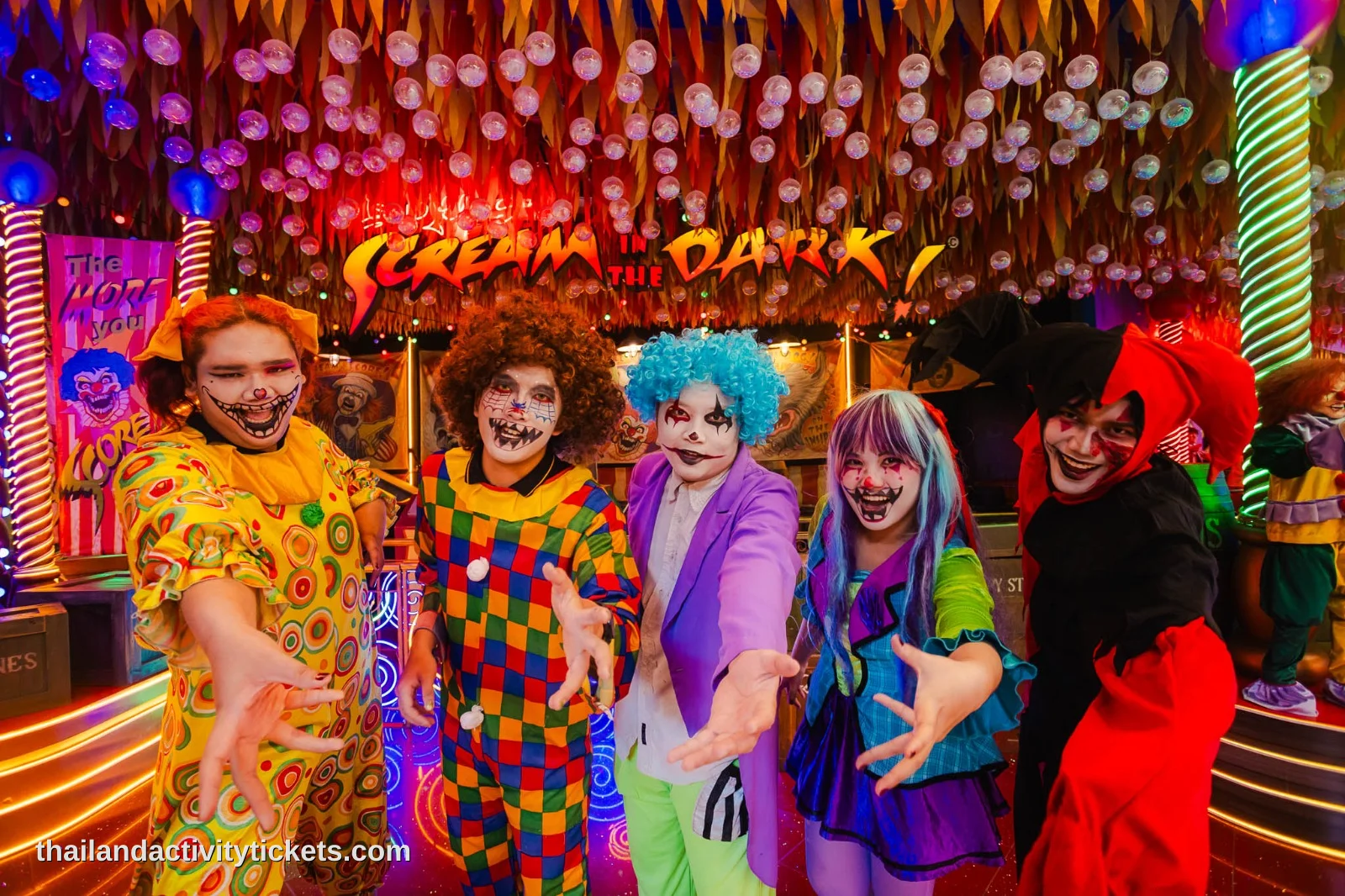 Scream in the Dark interactive shooting ride at Ripley’s Believe It or Not Pattaya