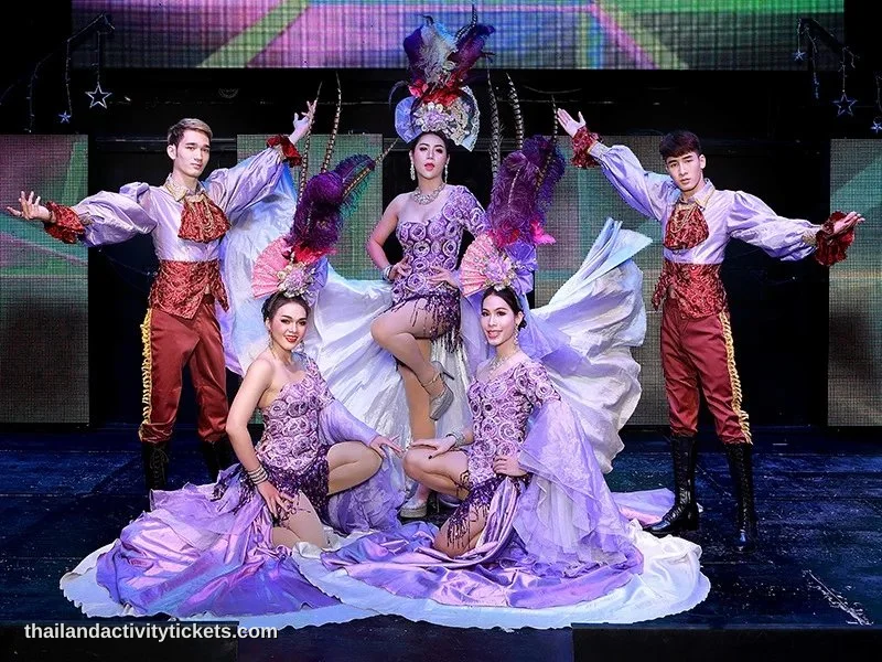 VIP seating view at Siam Dragon Cabaret Show Chiang Mai
